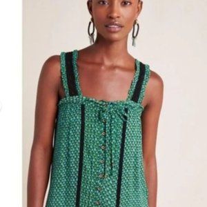 Bardot Blouse Green Sz 6